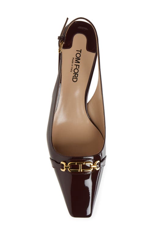 Shop Tom Ford Whitney Slingback Pump In Cherry