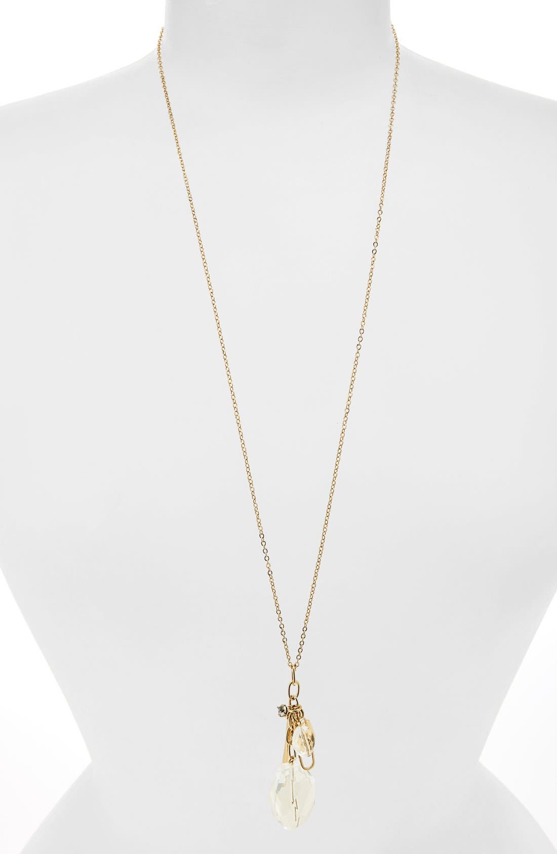 BP. Stone Cluster Pendant Necklace (Juniors) Nordstrom
