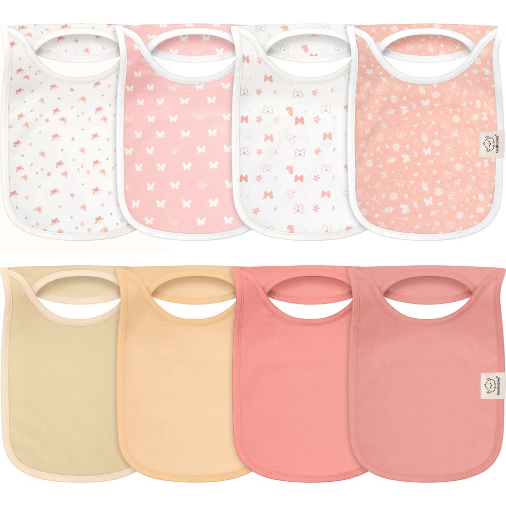 Keababies 8-pack Hallo Drool Bibs In Butterflies