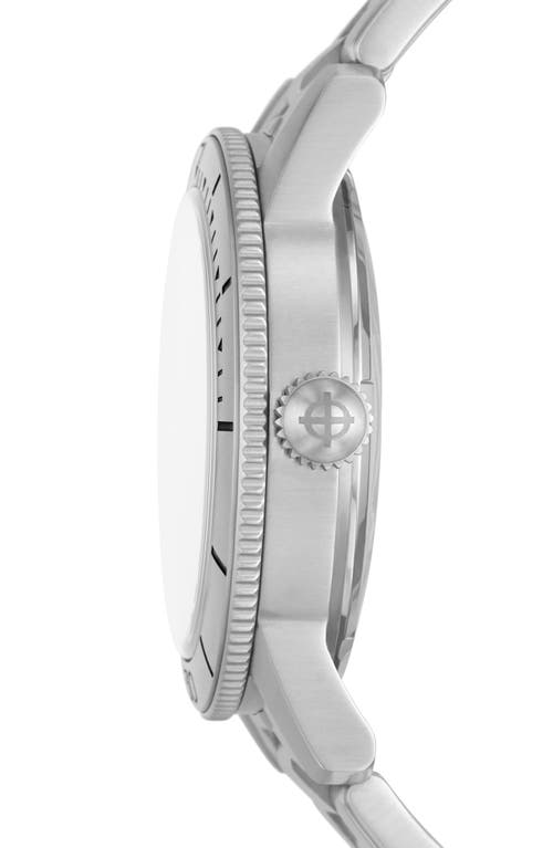 Shop Zodiac Super Sea Wolf Bracelet Watch, 39mm In Silver