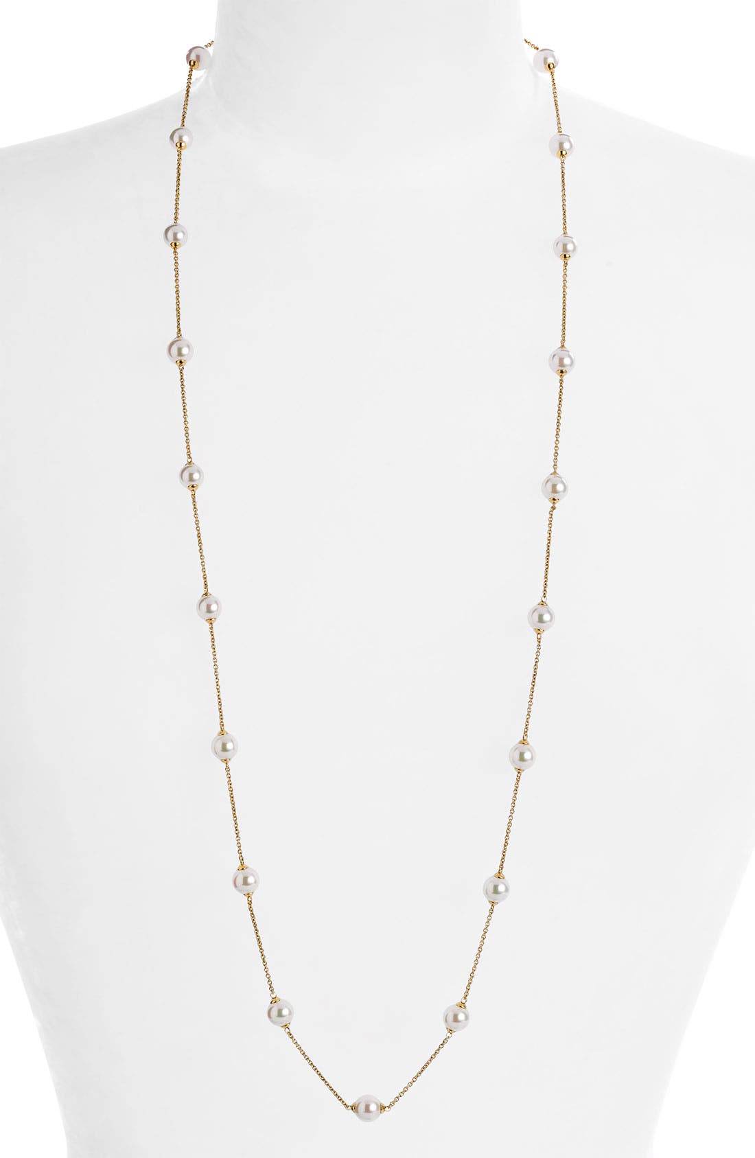 Majorica 8mm Long Illusion Pearl Necklace Nordstrom