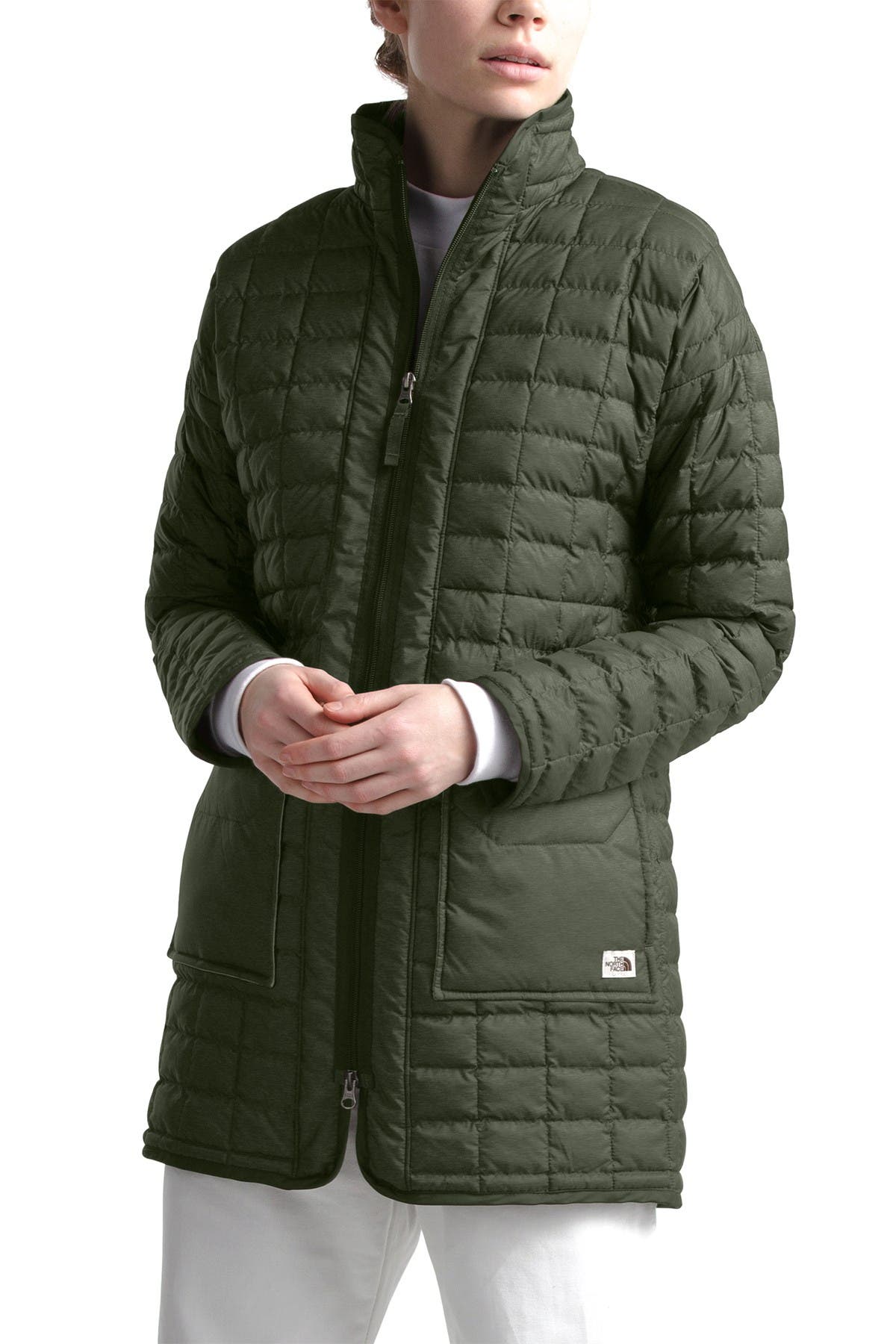 ThermoBall Eco Long Quilted Jacket 
