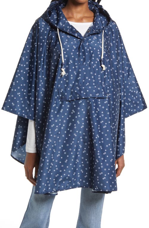 Madewell (Re)sourced Packable Rain Poncho in Twilight