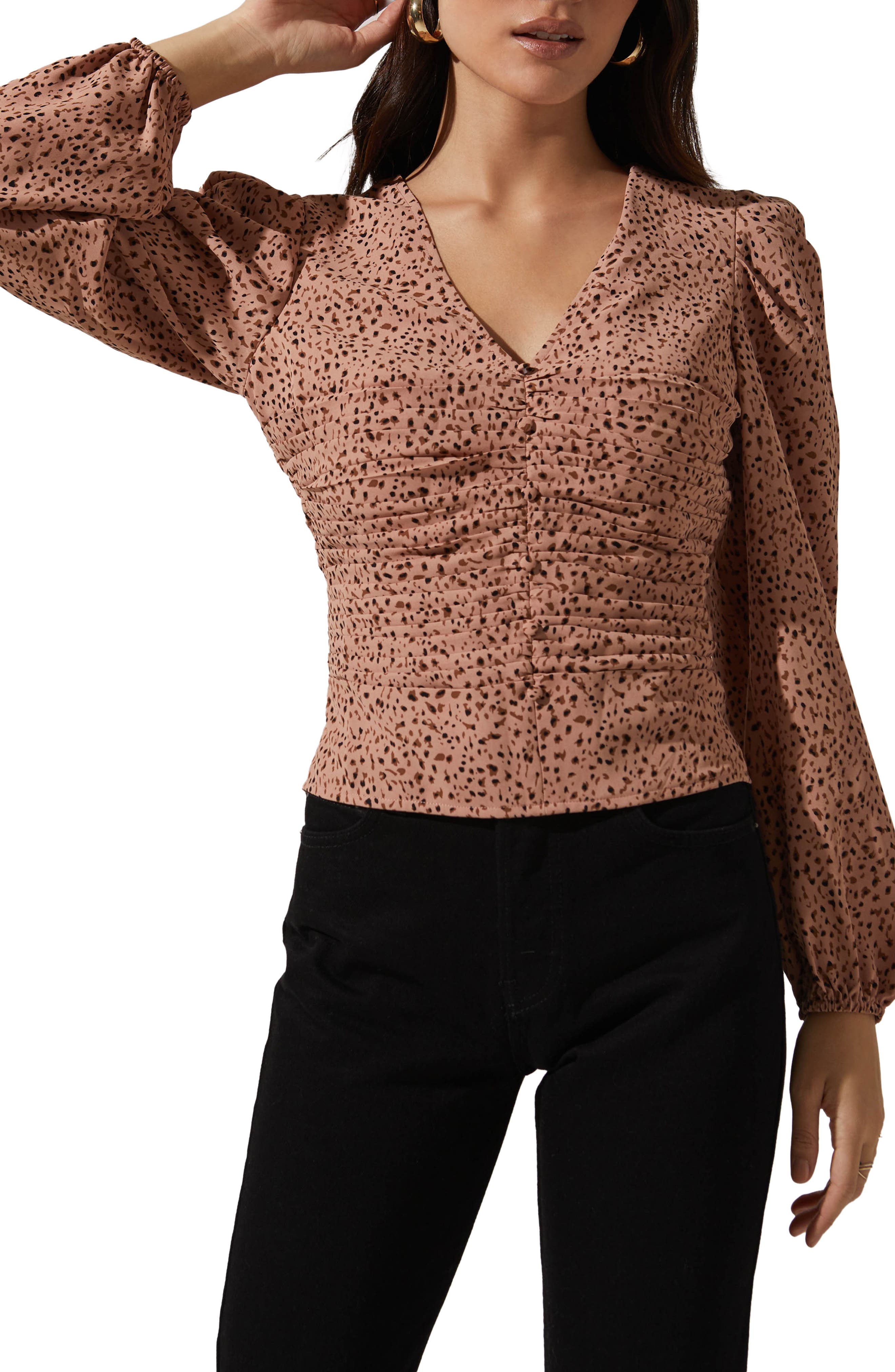g sport puff sleeve sweatshirt