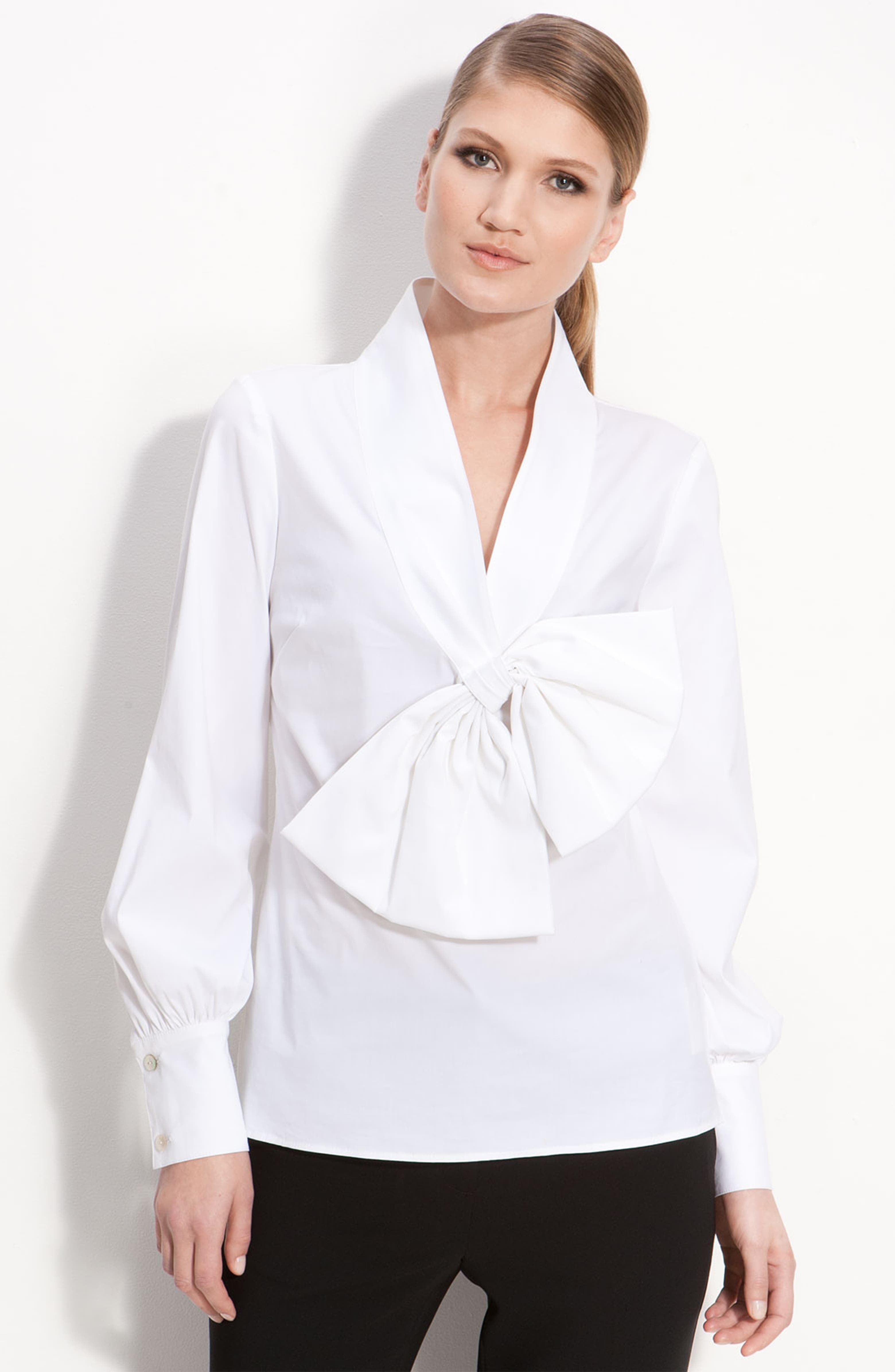 St. John Collection Fitted Blouse | Nordstrom