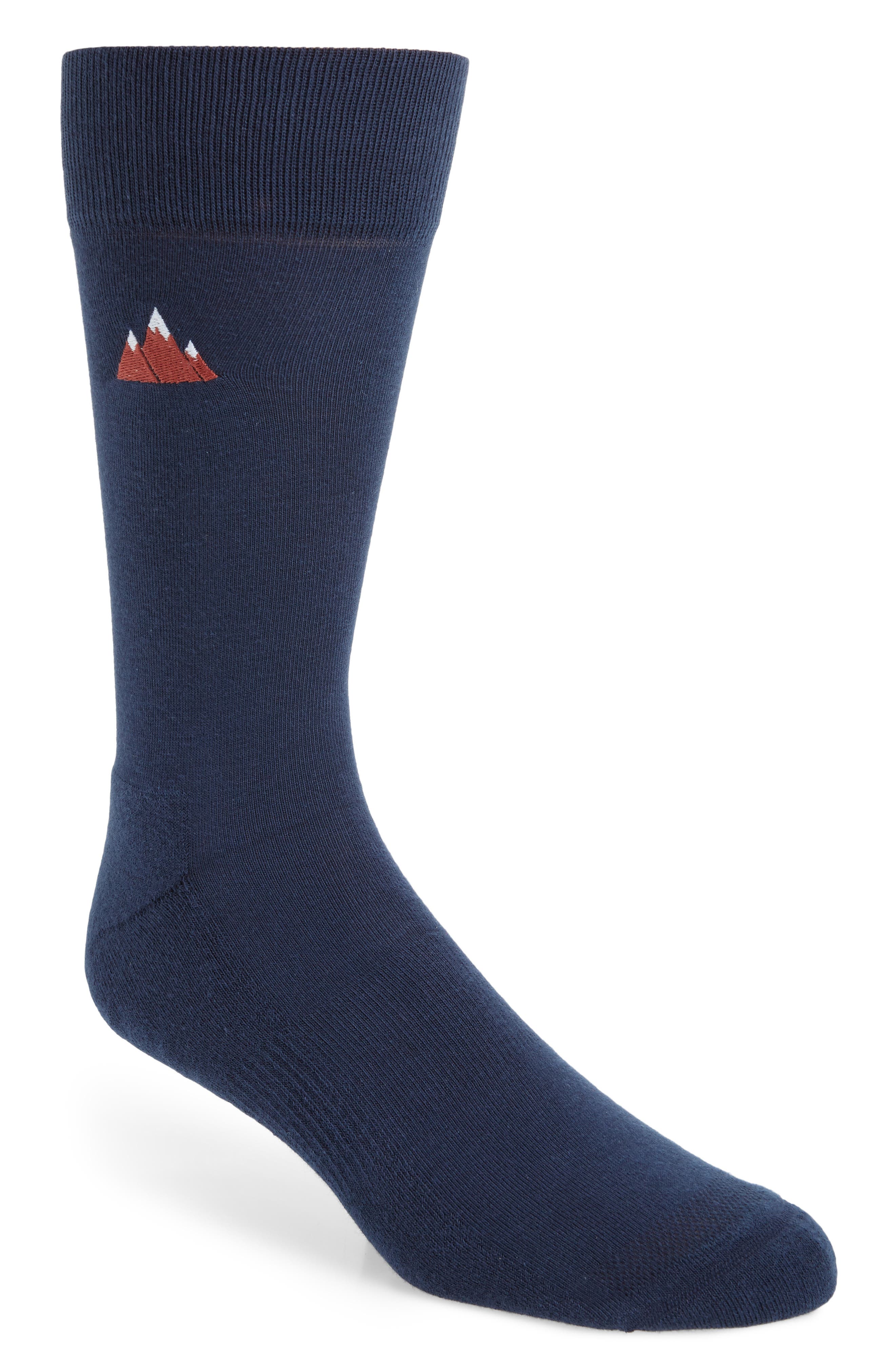 Nordstrom Mens Shop Embroidered Mountain Socks Nordstrom