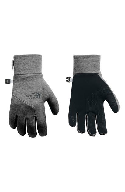 Click to view more detailed imagery on our partner's website The North Face E-tip Gloves In Tnf Medium Grey Heather