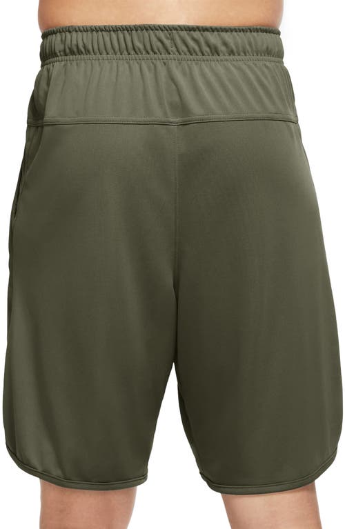 Shop Nike Dri-fit Totality Unlined Shorts In Medium Olive/black