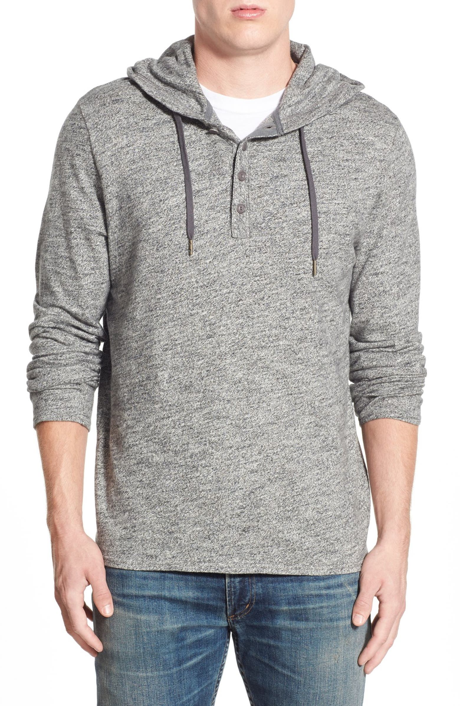 Lucky Brand Sueded Jersey Hoodie | Nordstrom