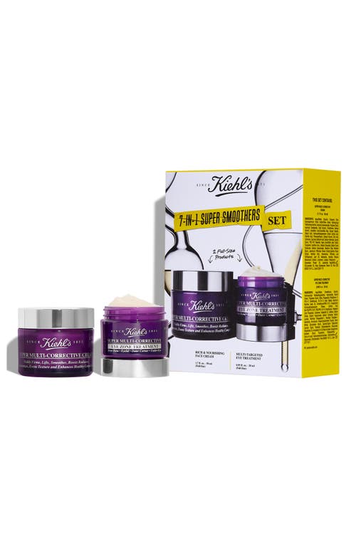 Shop Kiehl's Since 1851 Super Multi-corrective 7-in-1 Super Smoothers Set (nordstrom Exclusive) $156 Valu In No Color