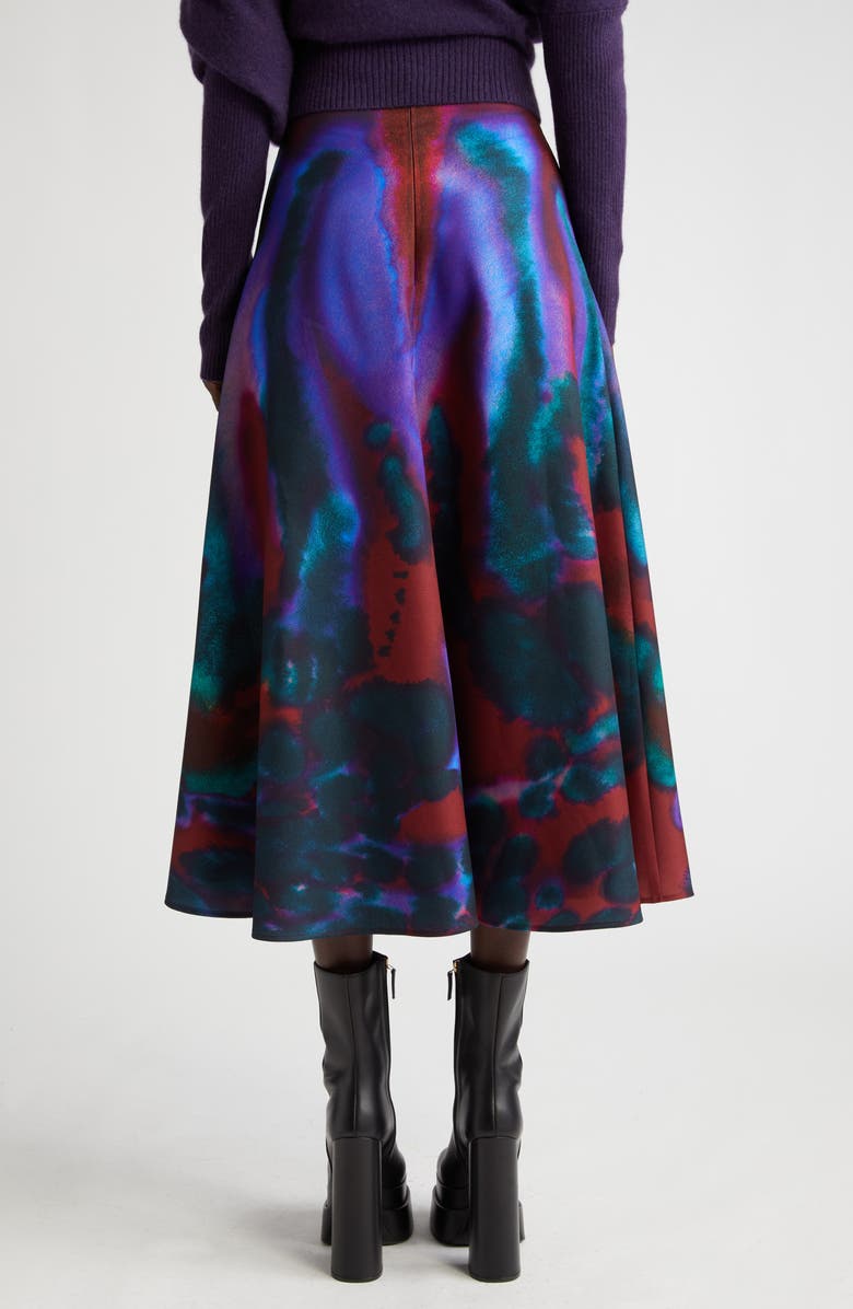 Altuzarra Hydra Ink Blot Midi Skirt | Nordstrom
