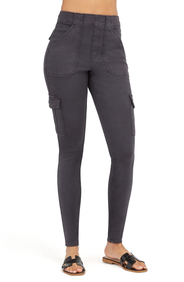 SPANX® Stretch Twill Ankle Cargo Pants | Nordstrom