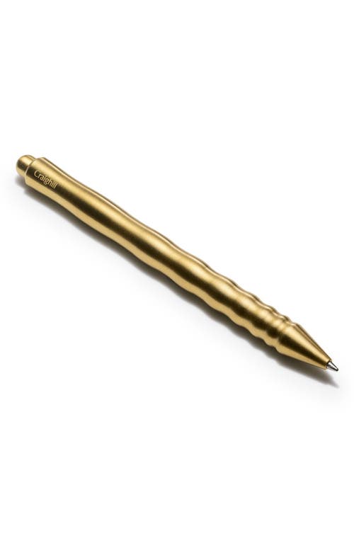 CRAIGHILL Kepler Pen in Brass
