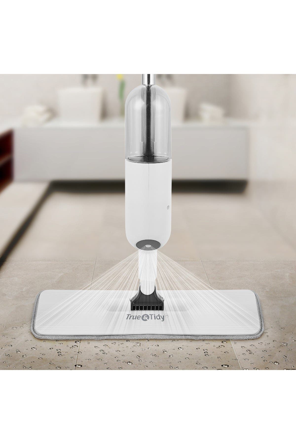 Salav Steamers True & Tidy Spray-250 Spray Mop In White