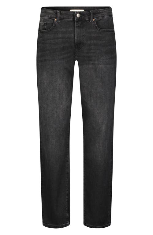 Warp & Weft Warp+weft Ord Straight Fit Jeans In Asphalt