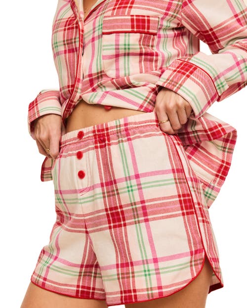 Adore Me Cecelia Pajama Set In Red