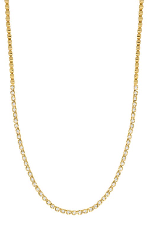 Bony Levy Mykonos Diamond Tennis Necklace in 18K Yellow Gold at Nordstrom, Size 16