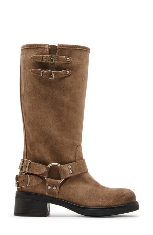 STEVE MADDEN STEVE MADDEN ASTOR KNEE HIGH MOTO BOOT