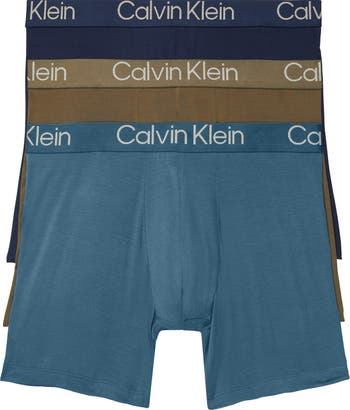 Calvin Klein, Underwear & Socks, Calvin Klein Nb79643 Menssize Medium  Blue Ultrasoft Modal Boxer Briefs