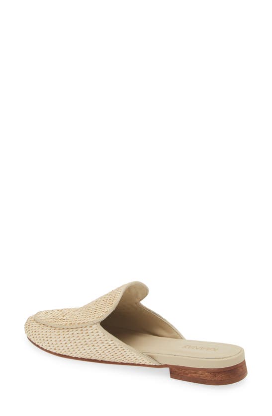 Kaanas Jaspe Basketweave Mule In Oat
