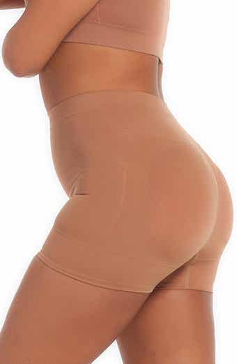 Mid-thigh Tummy Control Compression Shorts for Women Butt Lifting