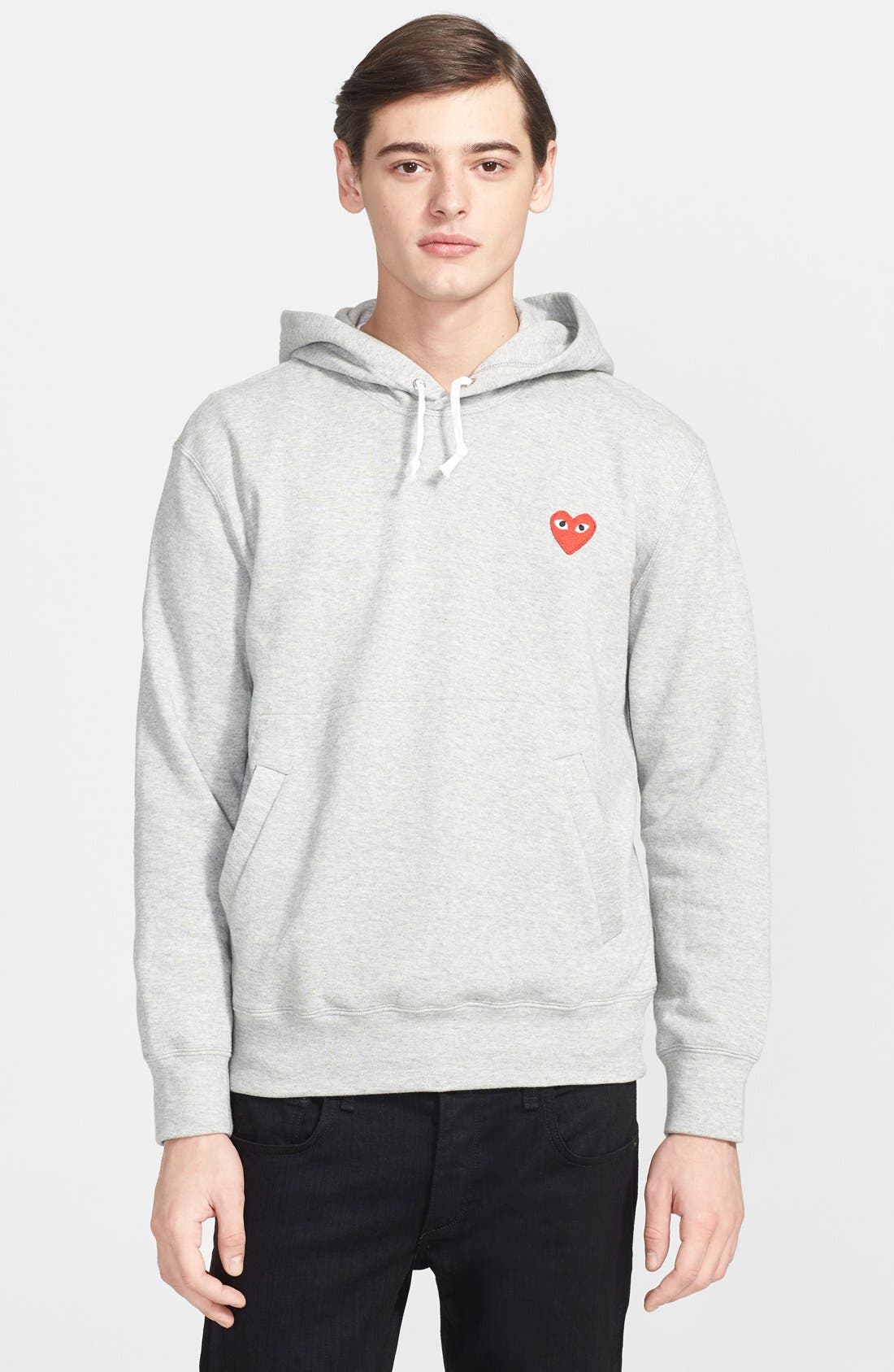 comme des garcons hoodie men