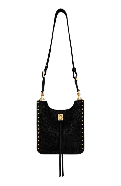 Rebecca Minkoff Small Darren North/South Leather Crossbody Bag in Black at Nordstrom