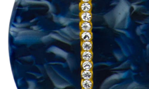Jardin Crystal & Imitation Stone Y-necklace In Blue/gold