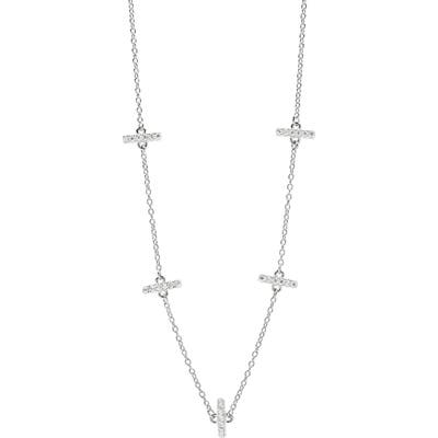 Freida Rothman Radiance Crystal Station Necklace