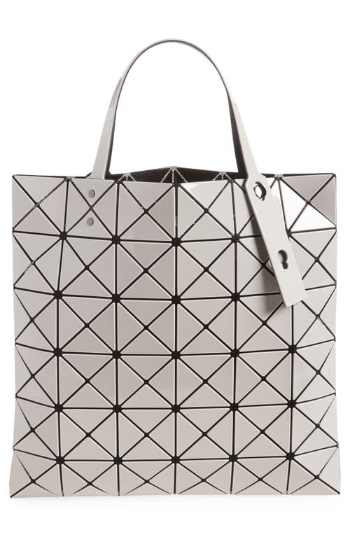 Shop Bao Bao Issey Miyake Lucent Colorblock Tote In Gray X Light Gray