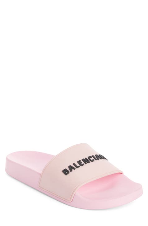 Fashion Designer Summer PVC Slippers Custom Logo Pink Slides Sandals for  Women and Ladies - China Shoes Sneakers and Women Shoes Men Shoes price