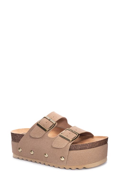 Dirty Laundry Platform Sandal in Tan at Nordstrom, Size 7