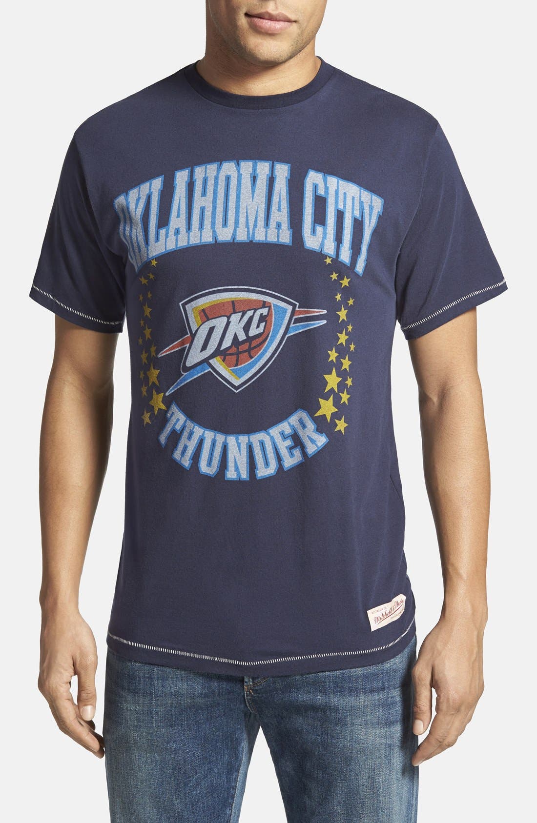 oklahoma city thunder vintage t shirts