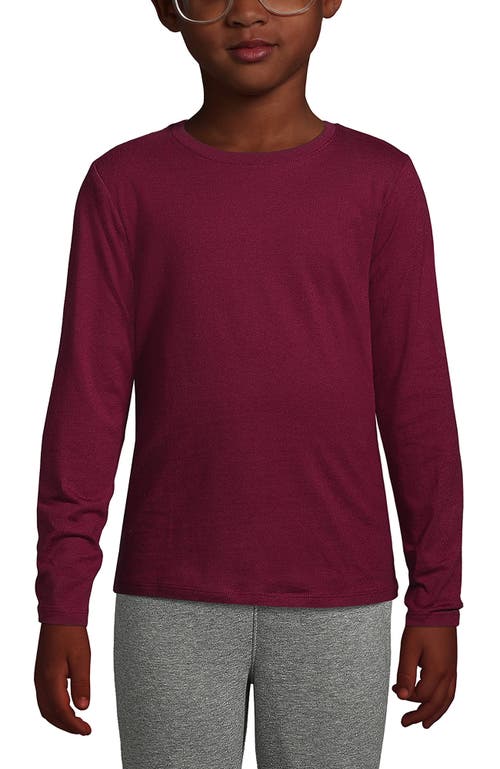 LANDS' END LANDS' END SCHOOL UNIFORM GIRLS LONG SLEEVE ESSENTIAL T-SHIRT
