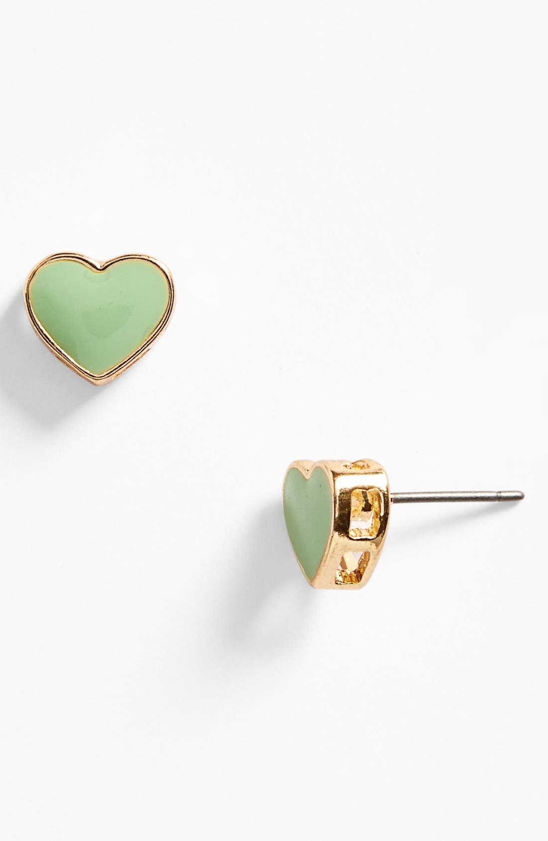 BP. Enamel Heart Stud Earrings (Juniors) Nordstrom