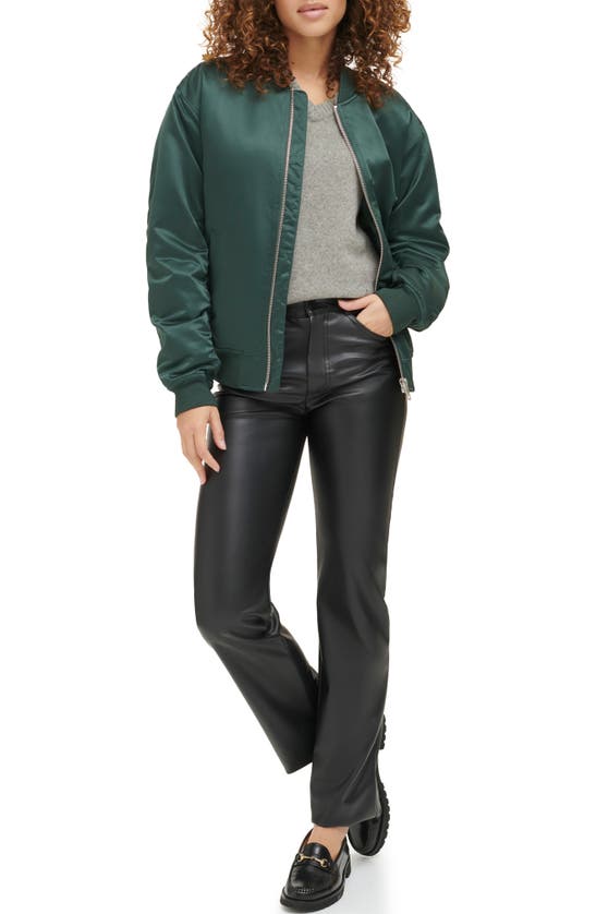 Levi's® Oversize Bomber Jacket In Darkest Spruce