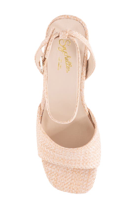 Shop Seychelles Simple Pleasures Ankle Strap Sandal In Blush