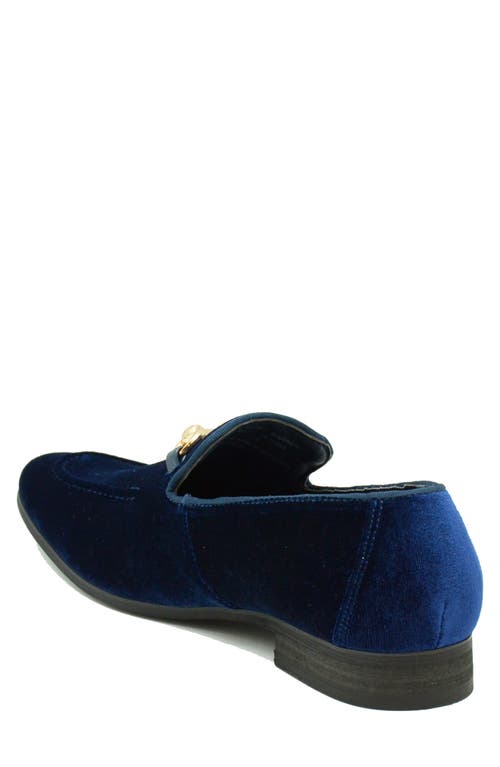 La Milano Barney Bit Loafer In Navy