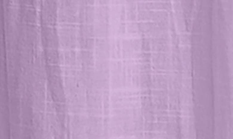 Shop Billabong On The Coast Cutout Cotton Maxi Dress In Lilac Breeze