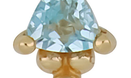 Bony Levy Blc Pendant Necklace In 14k Yellow Gold/blue Topaz