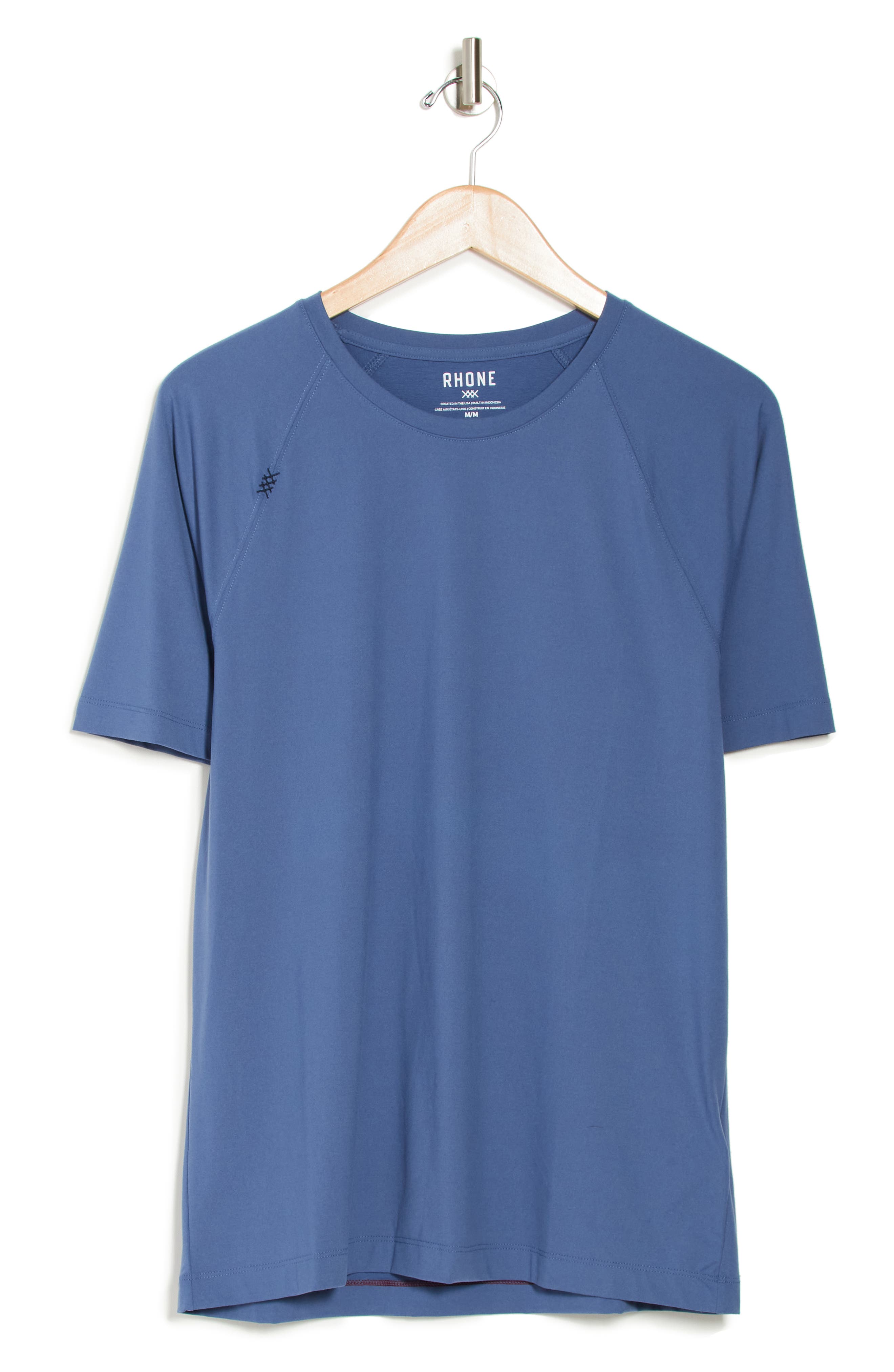 Rhone Reign Performance T-shirt In Bijou Blue