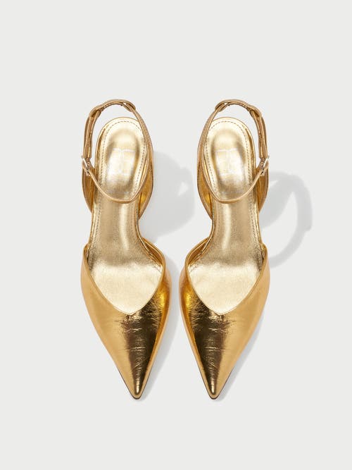 Shop Mavette Aurora Pump In Metallic Gold