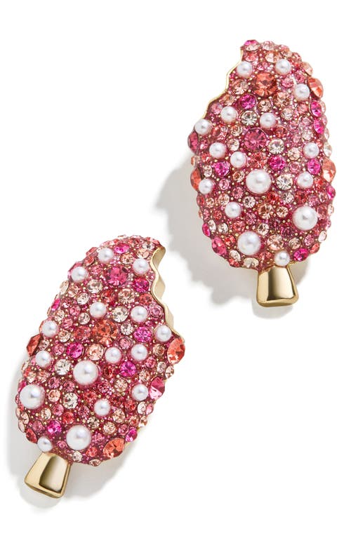 The Sweet Life Statement Earrings in Pink