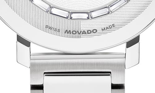 Movado Bold Evolution 2.0 Bracelet Watch, 34mm In Silver