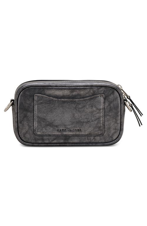Shop Marc Jacobs The Big Shot Crossbody Bag In Dark Grey
