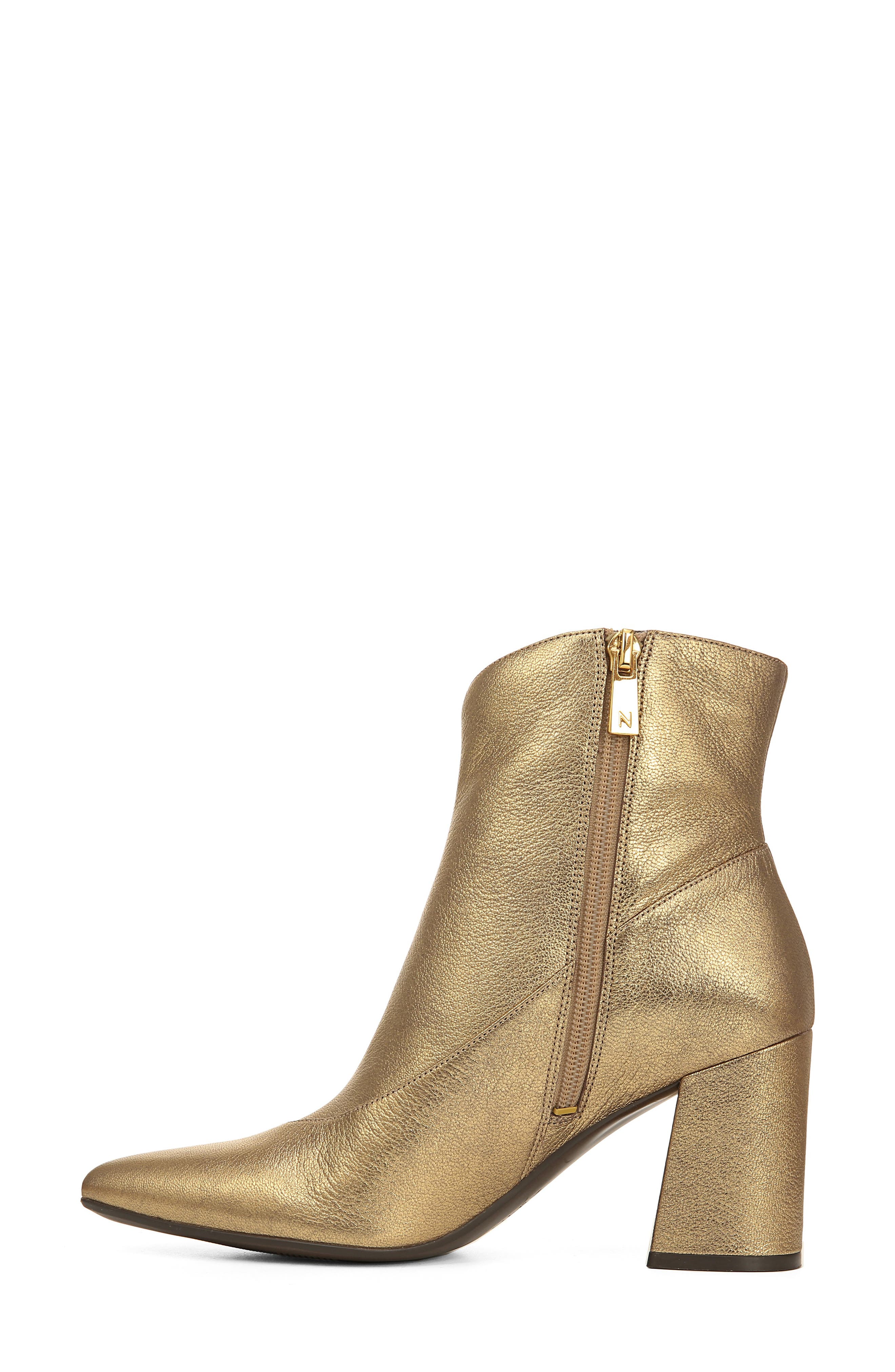 naturalizer hart bootie gold
