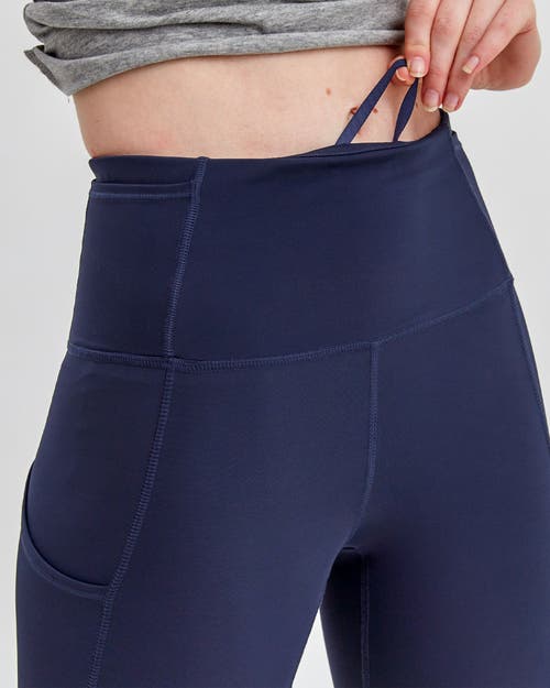 Rebody Active Energy Reflective Silkiflex Legging 21.5" In Cool Navy