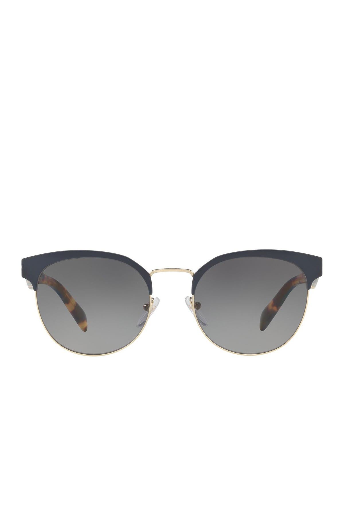 Prada | 54mm Phantos Round Sunglasses 