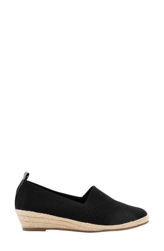 David Tate Bianca Stretch Espadrille Pump In Black