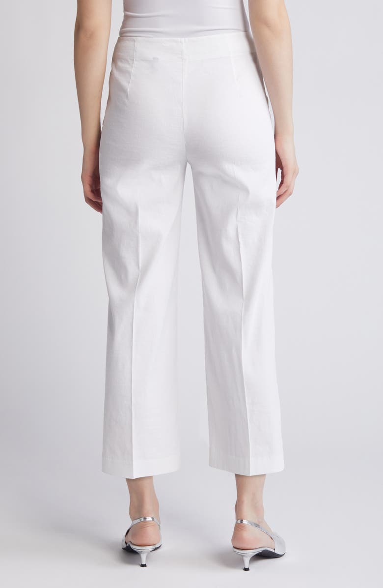 Theory Clean Terena Linen Blend Pants | Nordstrom